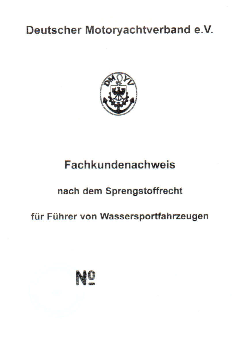 Fachkundenachweis (FKN)