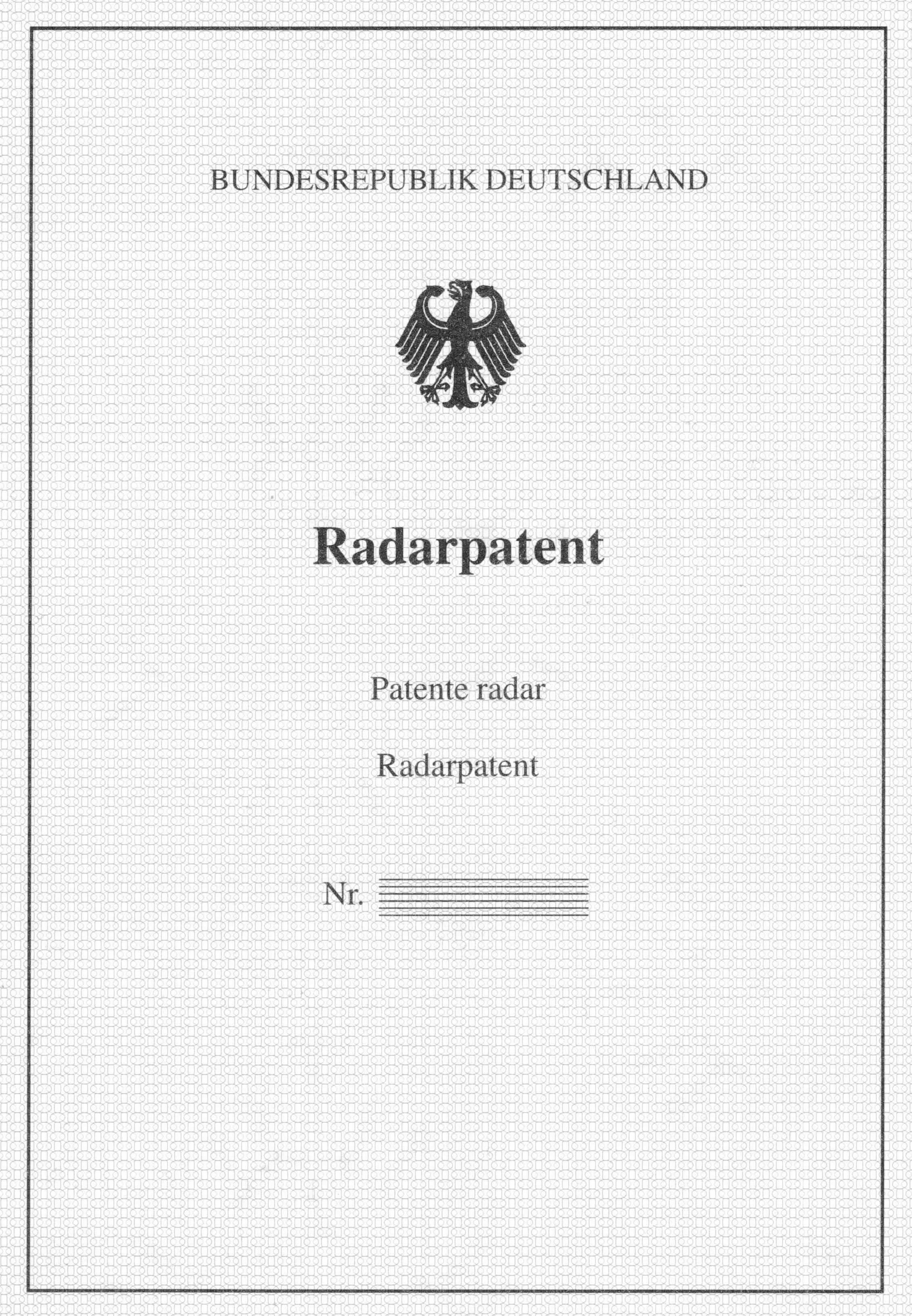 Radarpatent (Binnengewässer)